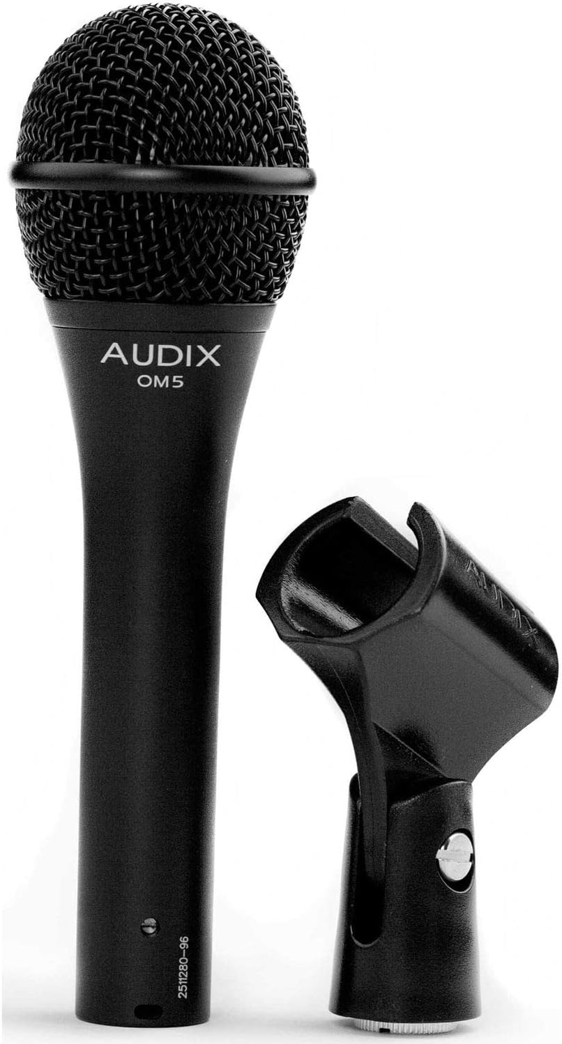 Dynamic Microphone with Foam Windscreen and XLR Cable Y35995