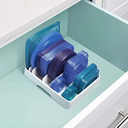 Adjustable Food Container Lid Organizer X1760