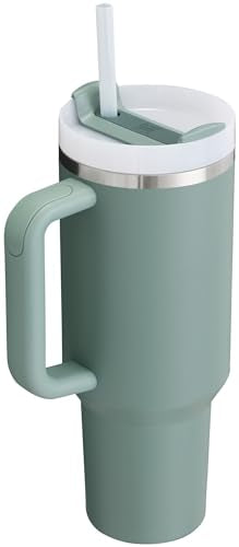 40 oz Insulated Stainless Steel Tumbler with Straw W711053