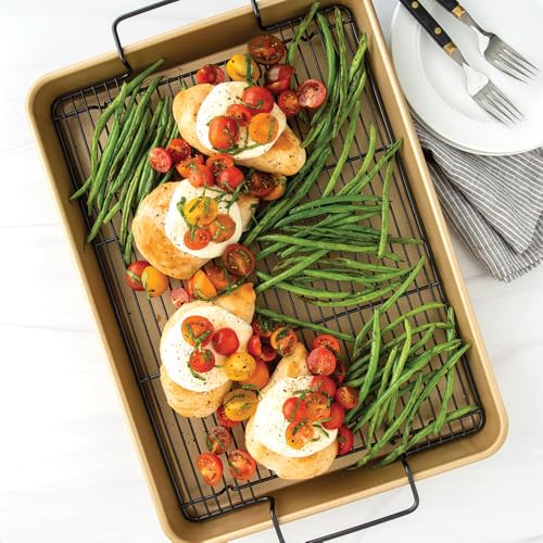 Nordic Ware Naturals Nonstick Half Sheet Baking Tray I9757
