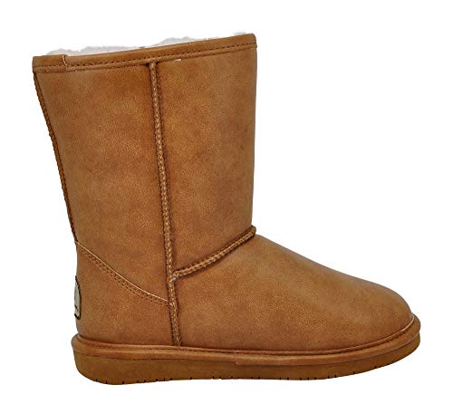 Emma Short Women's Classic Winter Slip On Suede Boots J64508