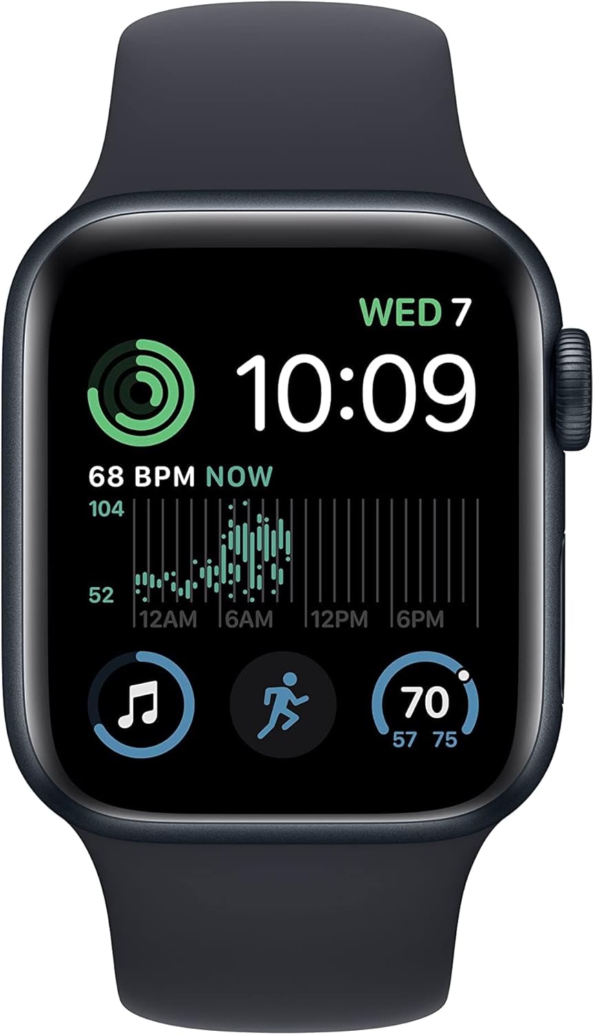 40mm Midnight Aluminum Case Sport Band Smartwatch I608