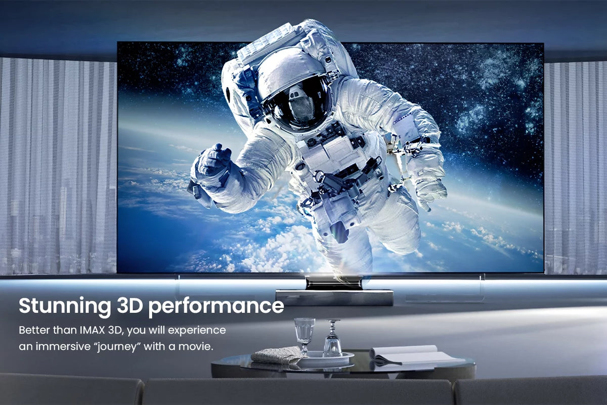 4K UHD Ultra Short Throw Triple Laser Projector with 2600 Peak Lumen G960