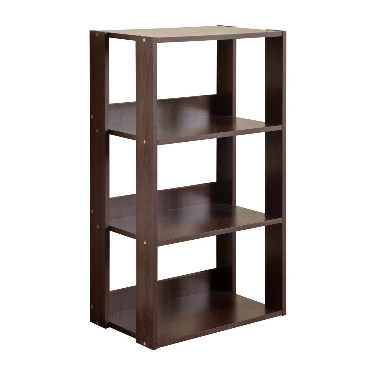 3-Shelf Bookcase Brown O510120