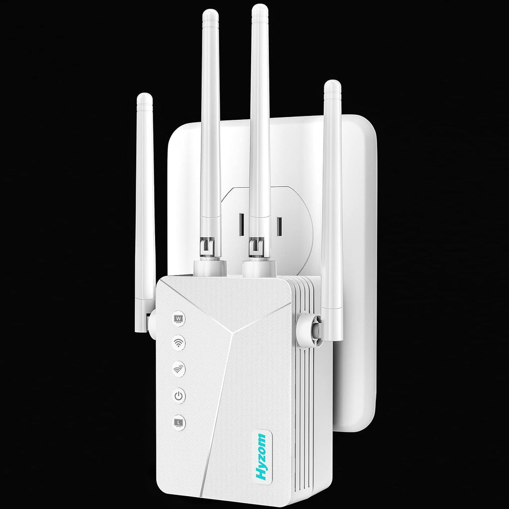 WiFi Range Extender up to 7000 sq.ft, Wireless Internet Repeater with Ethernet Port, Pack of 2 D395