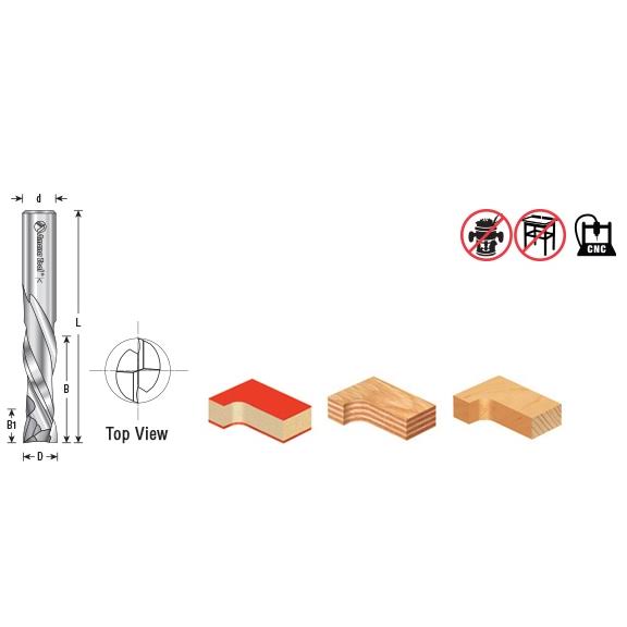 Solid Carbide Compression Spiral W3912