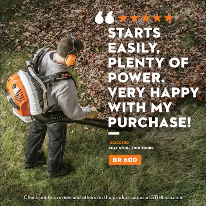 Gas Backpack Leaf Blower S435064