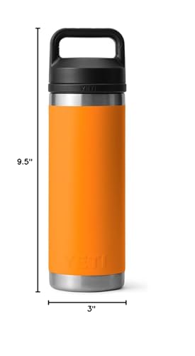 18 oz Vacuum Insulated Stainless Steel Bottle with Chug Cap C8129