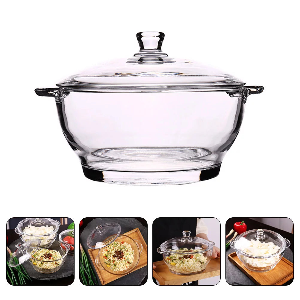Tempered Glass Salad Bowl F82460