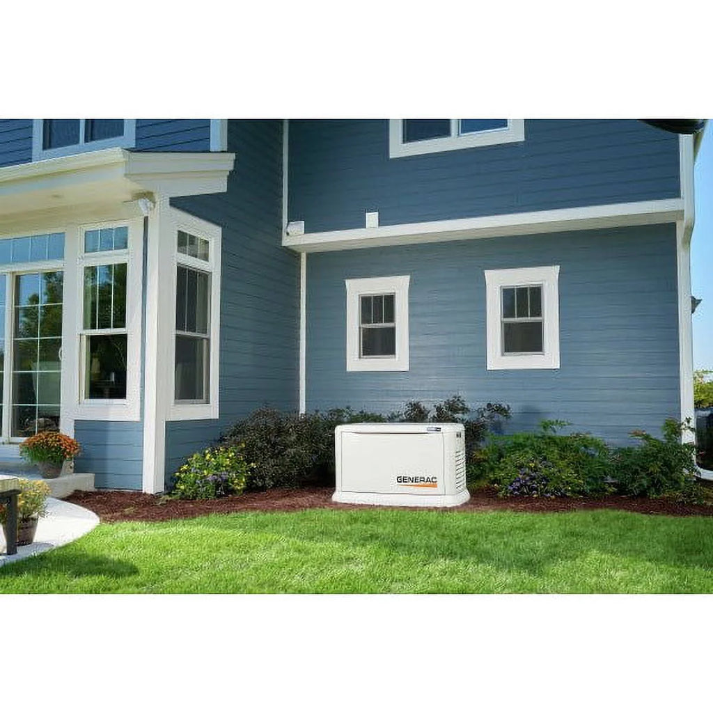 22 KW/19.5 KW Air Cooled Home Standby Generator with Wi-Fi with 200 Amp Transfer Switch S562007