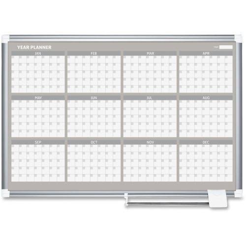36x22 12-Month Calendar Planning Board Y78517