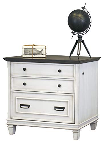 Brown Lateral File Cabinet W8708