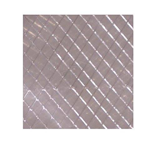 Plastic String Reinforced Poly Sheeting 40 Feet x 100 Feet 6 Mil Transparent White S671