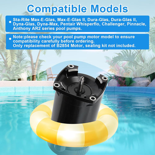 1.5 HP 3450 RPM 56Y Frame Pool Pump Motor P259