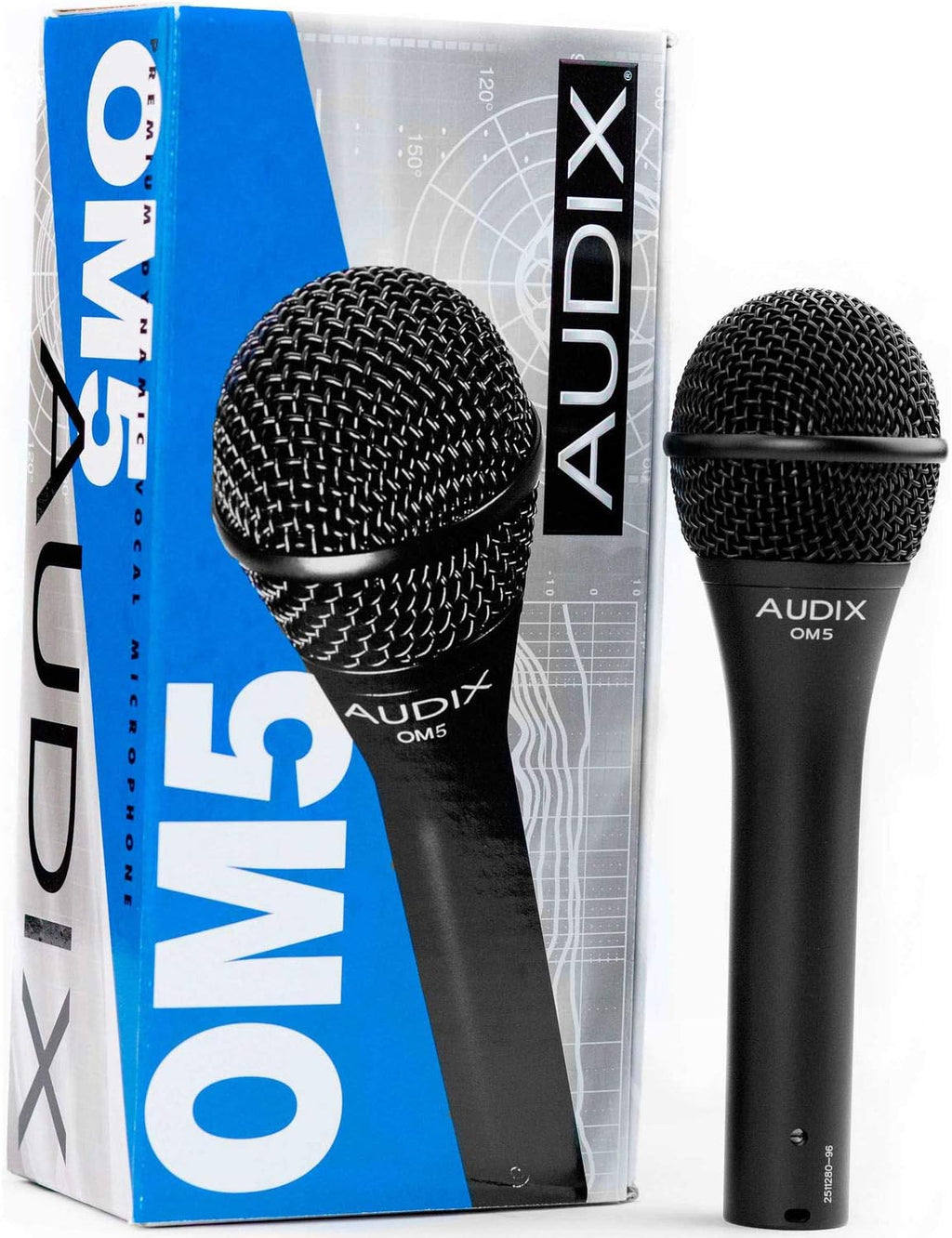 Dynamic Microphone with Foam Windscreen and XLR Cable Y35995
