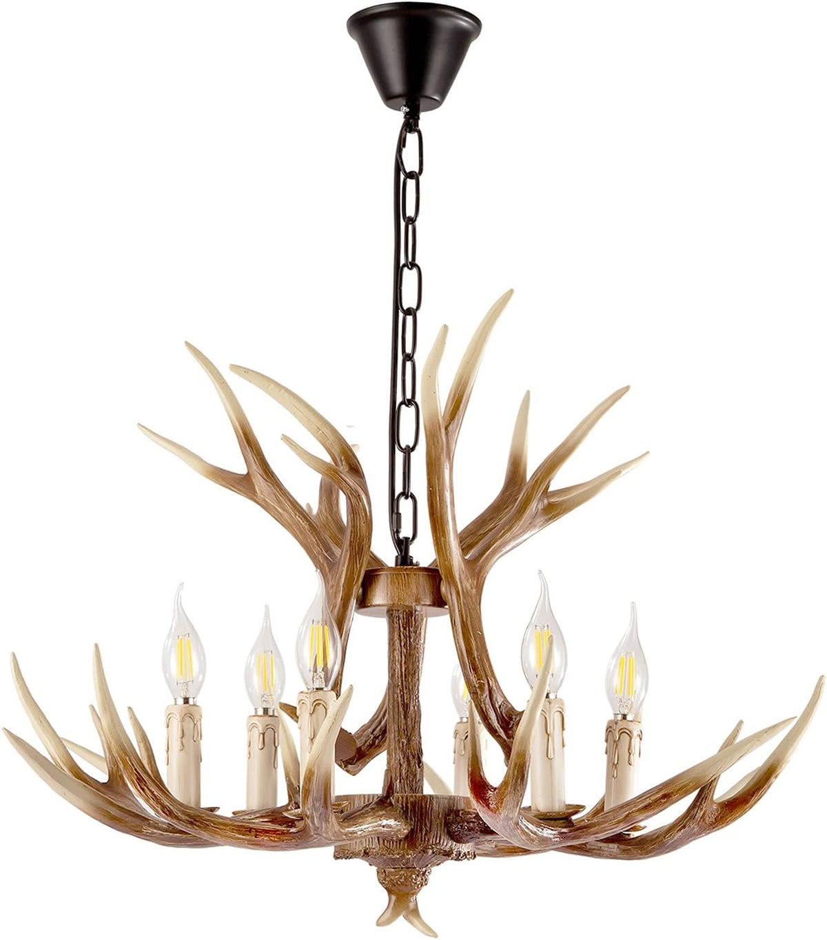 6 Lights Antler Chandelier K90534