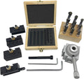 Quick Change Tool Post Holder Set with Boring Bar and Carbide Inserts H65610