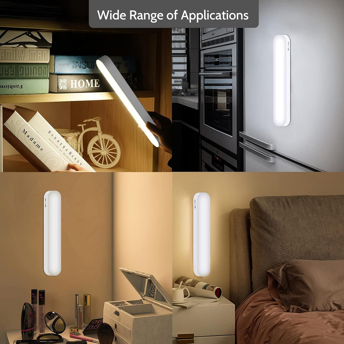LED Dimmable Stick on Light with Rechargeable Battery H187