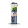 Denim Blue 18 oz Portable Blending Vessel with Leakproof Lid C3888