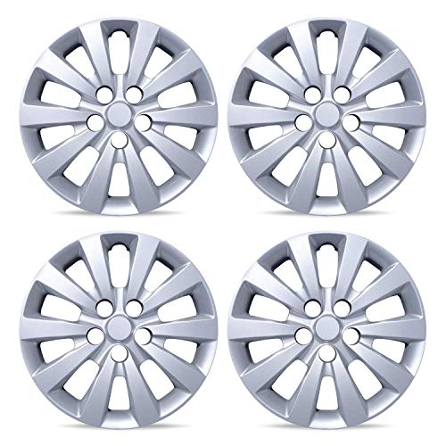 16-Inch Matte Black Wheel Covers (Set of 4) Y261
