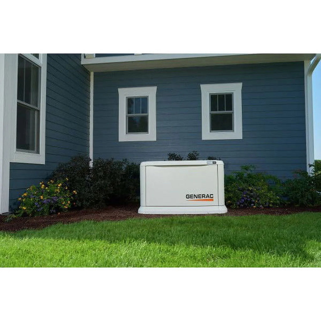 22 KW/19.5 KW Air Cooled Home Standby Generator with Wi-Fi with 200 Amp Transfer Switch S562007