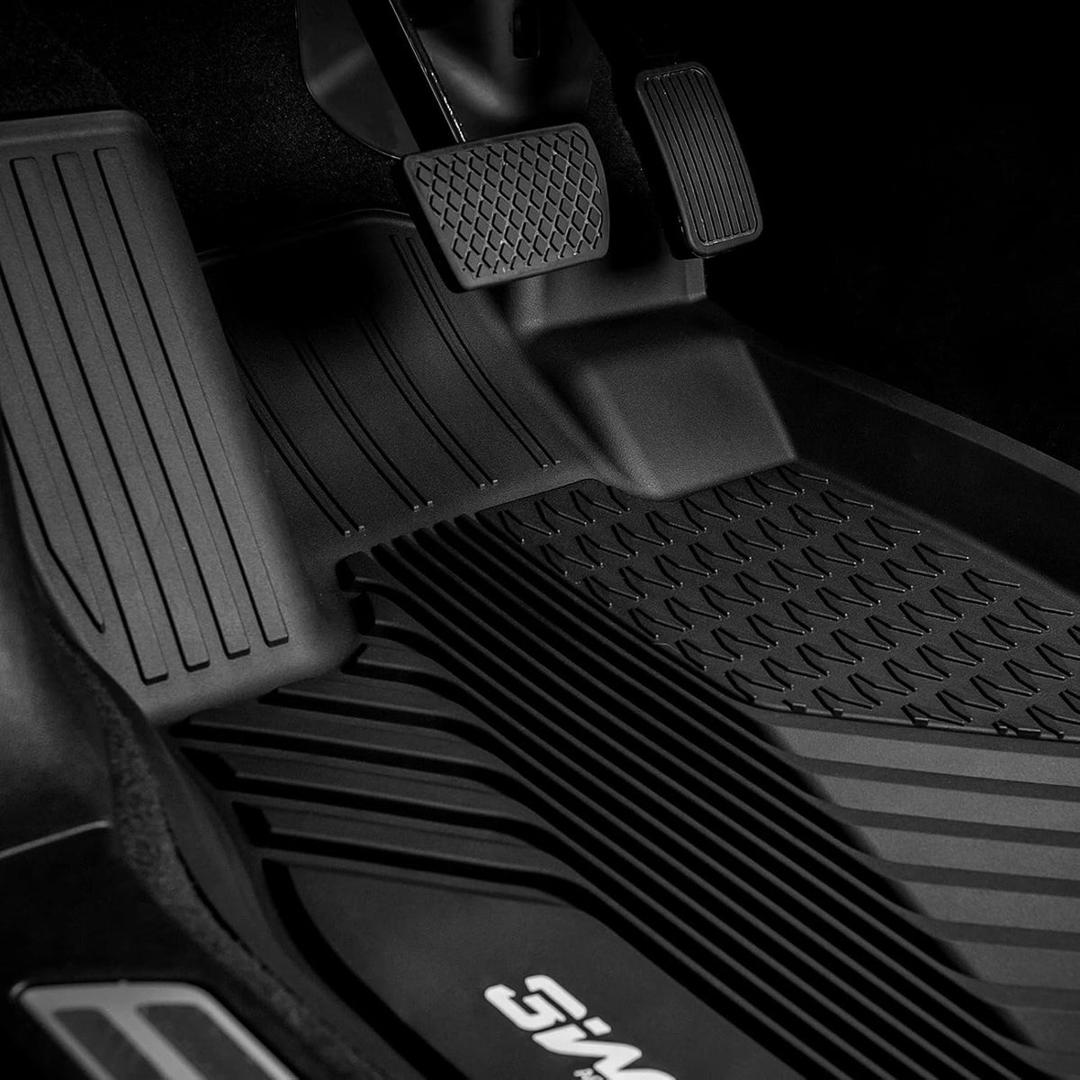 Black TPE All Weather Floor Mats Full Set B512901
