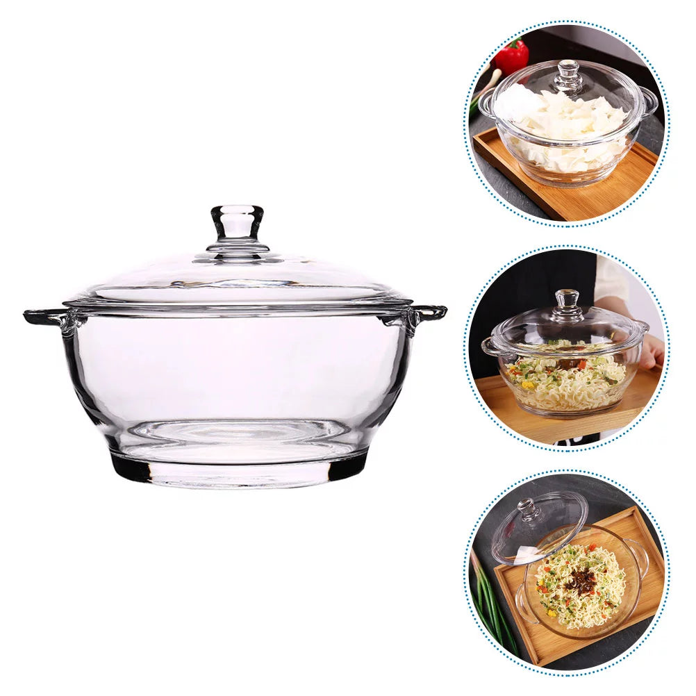 Tempered Glass Salad Bowl F82460