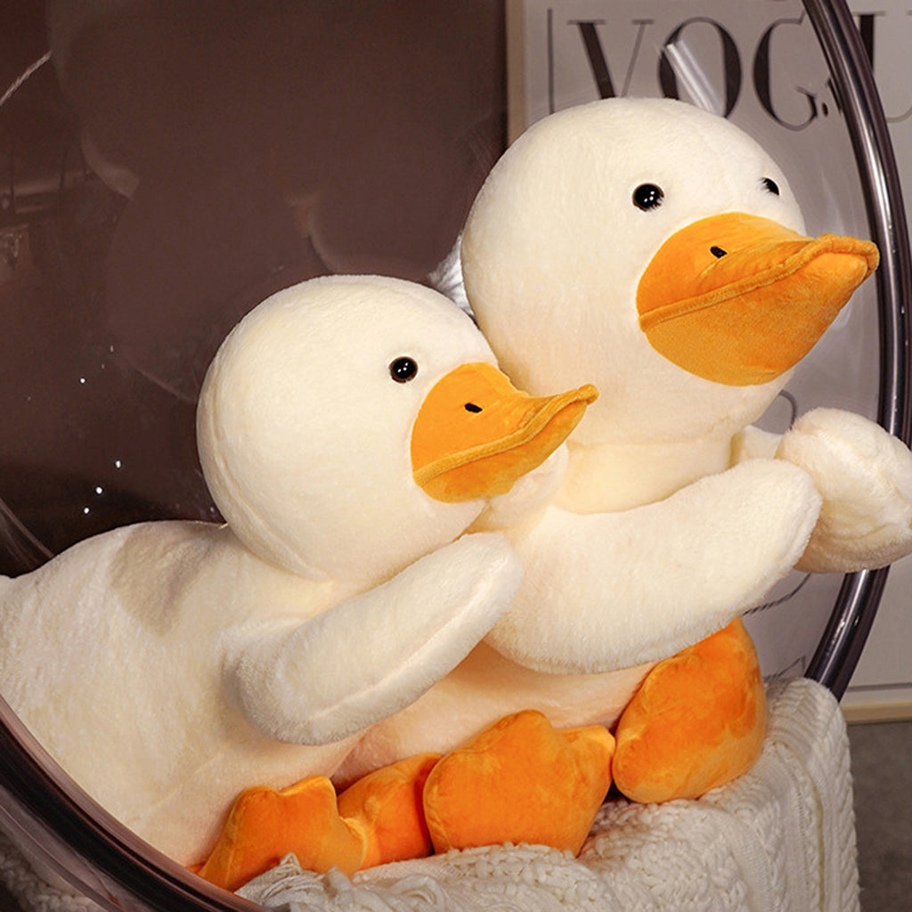 60cm Cartoon Duck Plush Doll Soft Throw Pillow Stuffed Toy N756