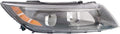 Black Housing Headlight Assembly Passenger Side with Bulbs Q709446