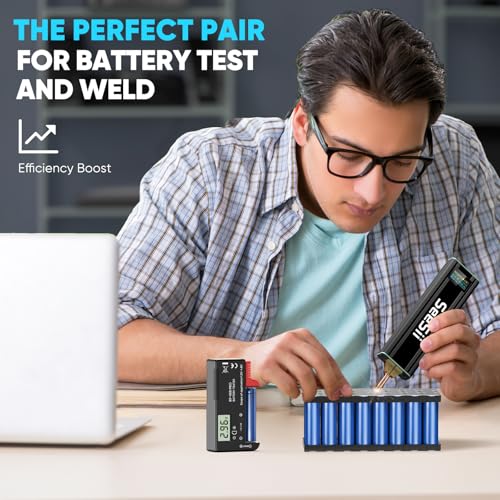Handheld Battery Spot Welder with Battery Tester W862