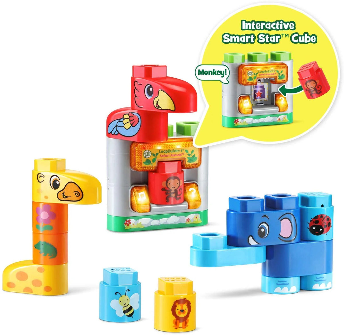 Safari Animals Learning Blocks Toy O4158