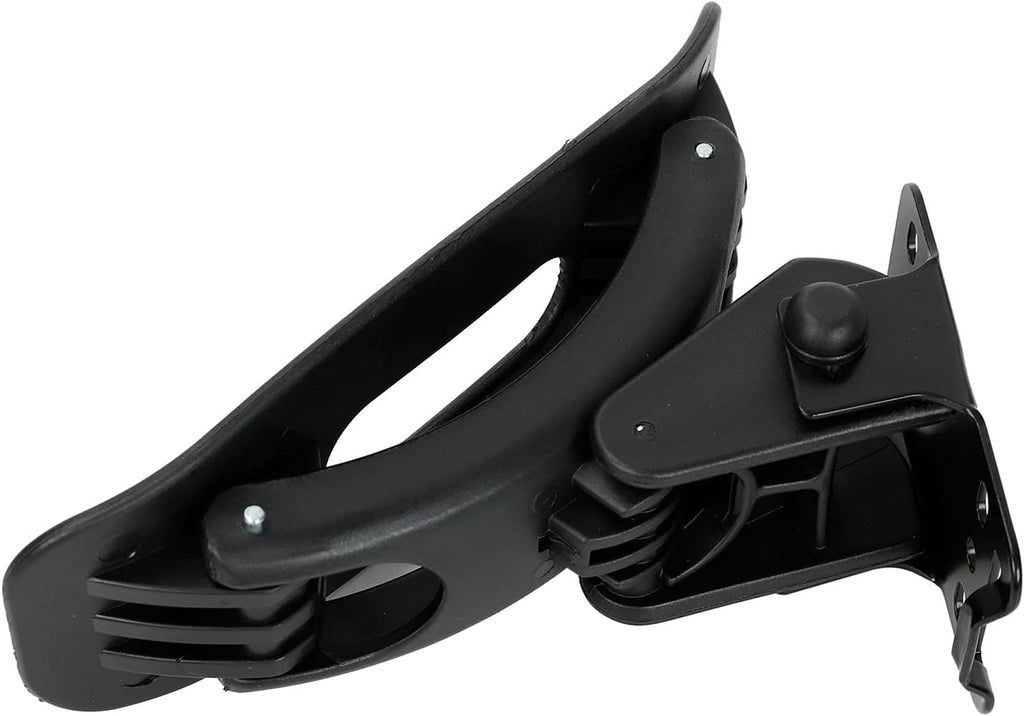 Kayak Roof Rack with Ratchet Lashing Straps, Black Pack of 2 P113