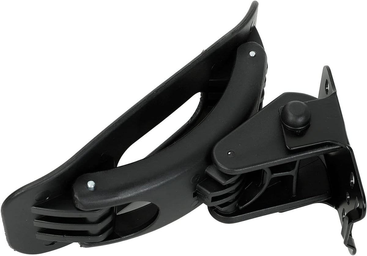 Kayak Roof Rack with Ratchet Lashing Straps, Black Pack of 2 P113