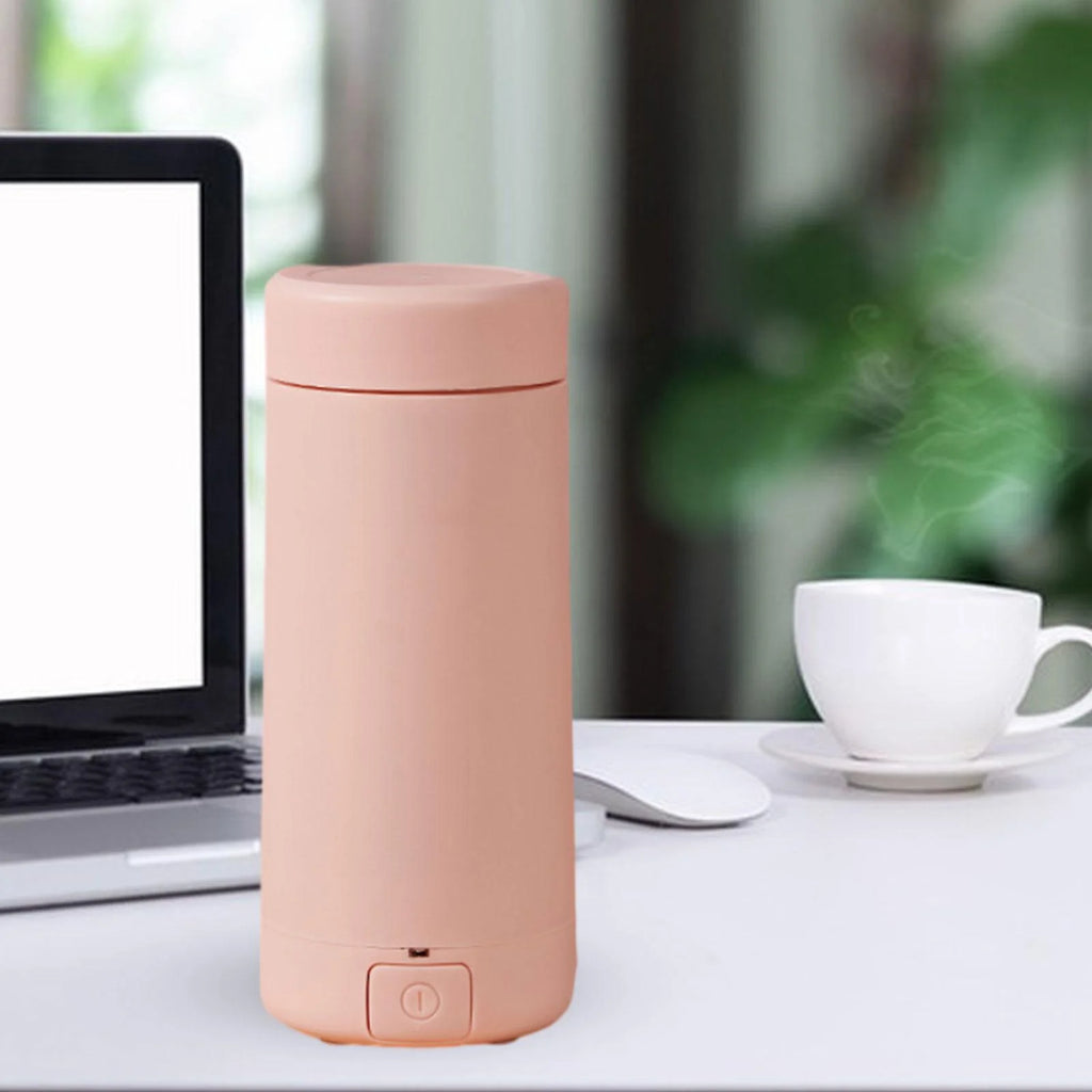 Portable Electric Hot Water Kettle Pink W325
