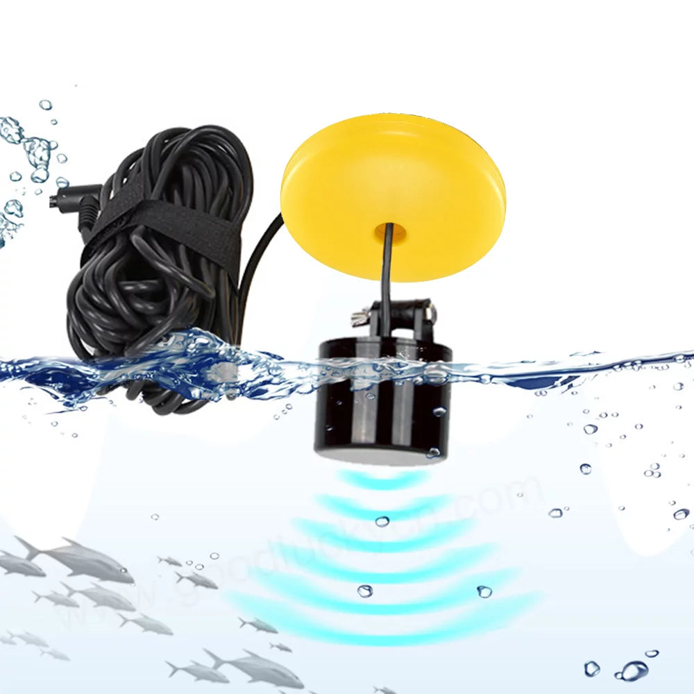 Portable Fish Finder 100M/300FT Depth Fish Alarm Wired Fish Detector L409514