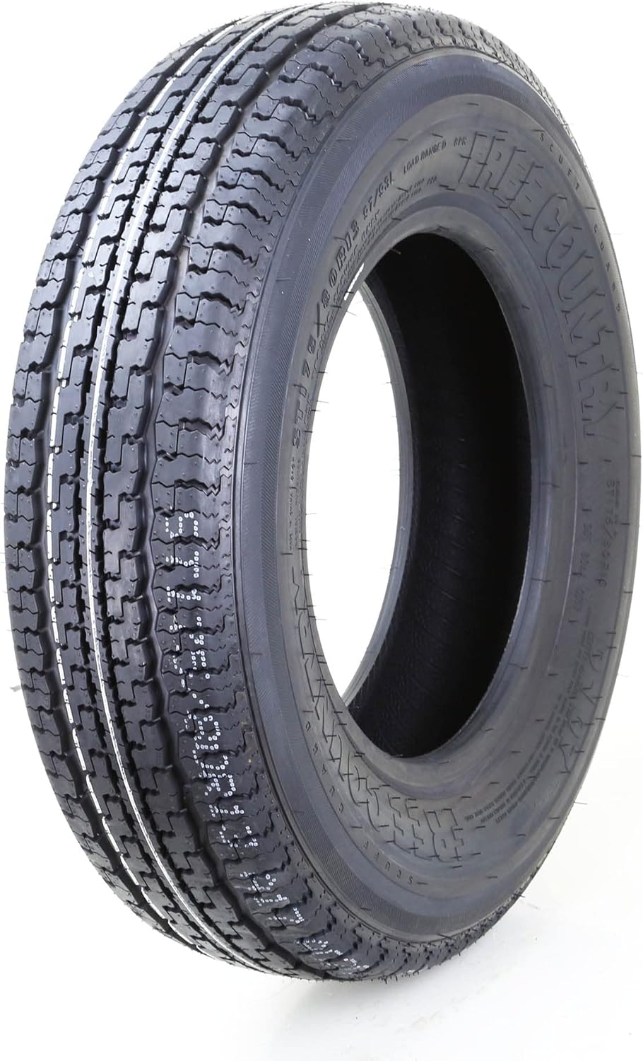 Set 3 Trailer Tires ST175/80R13 6PR Load Range C with Scuff Guard Q8055