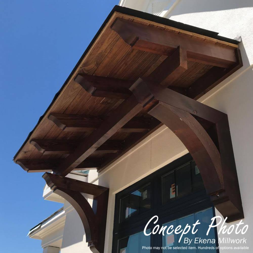 Douglas Fir Smooth Bracket F21724