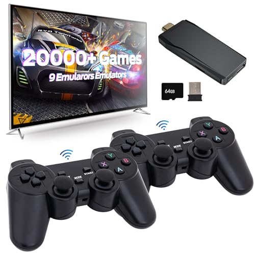 Wireless Retro Game Console with 20000+ Built-in Games X958028