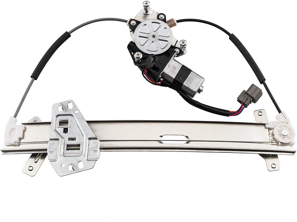 Power Window Lift Regulator with Motor Assembly Compatible with 2003-2007 Honda Accord Pack of 2 S75815