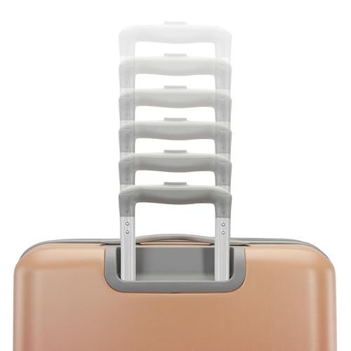 Blue Hardside Expandable Luggage with Spinner Wheels, 2-Piece Set X76463