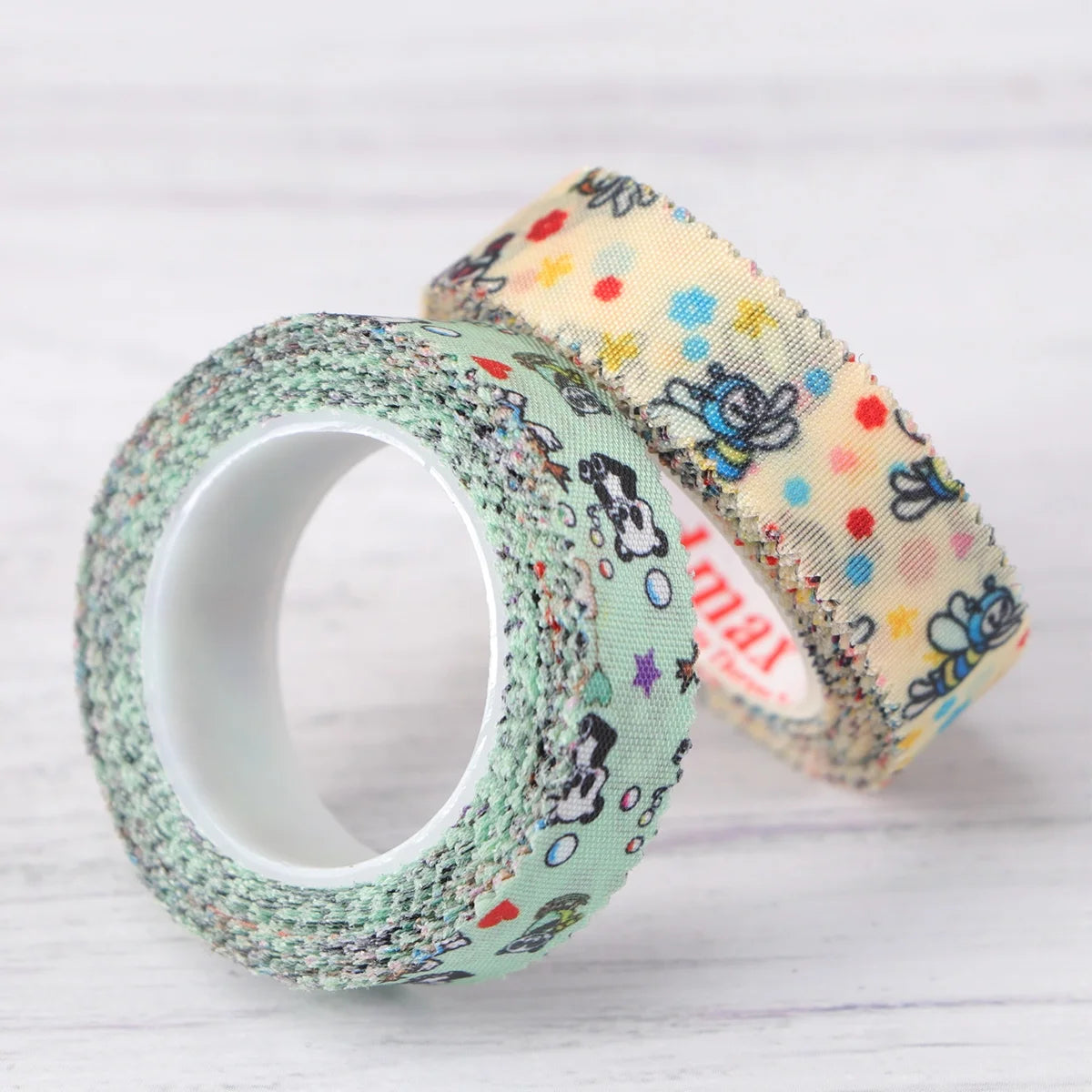 Cotton Guzheng Finger Tape 2 Roll Tearable Silk Adhesive Tape F940580