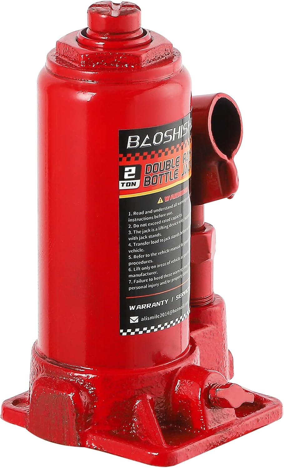 2 Ton Hydraulic Bottle Jack with Carrying Case P75333