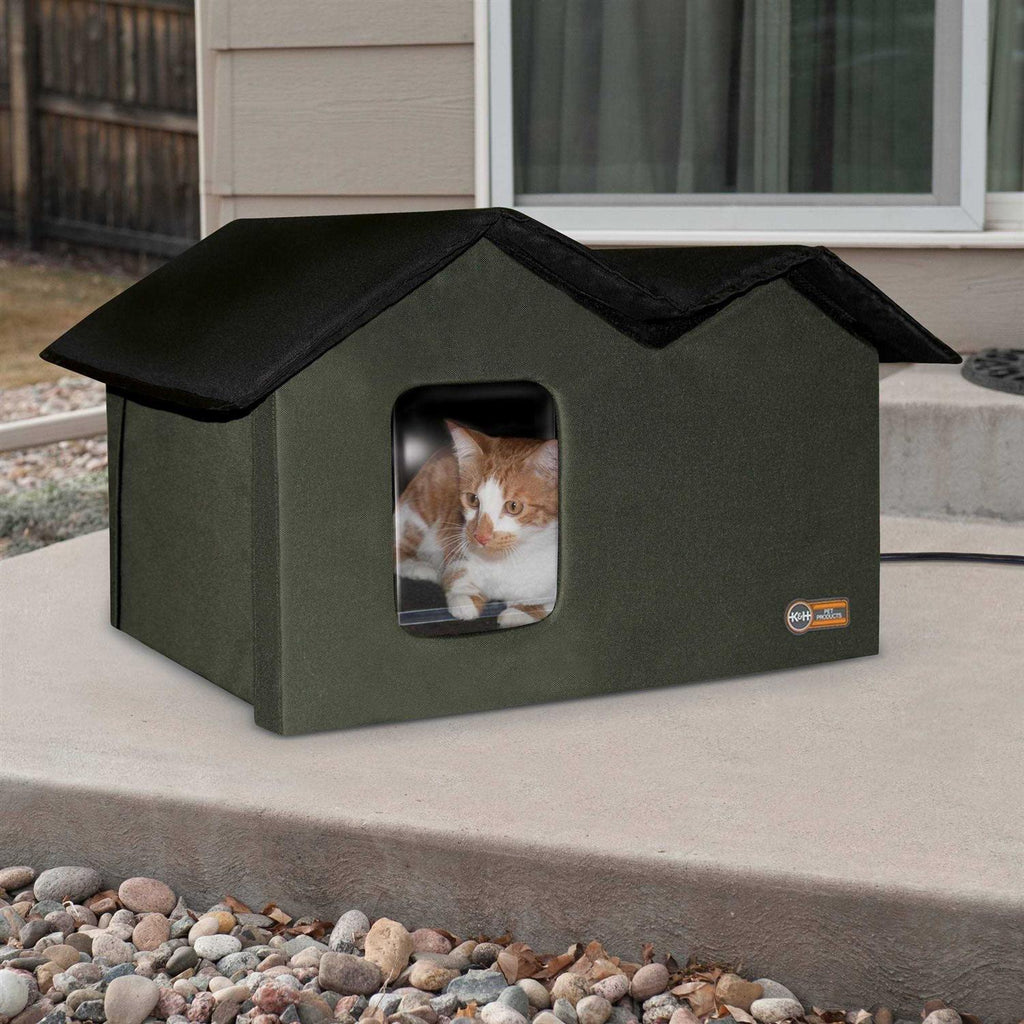 Extra-Wide Outdoor Kitty House L455199