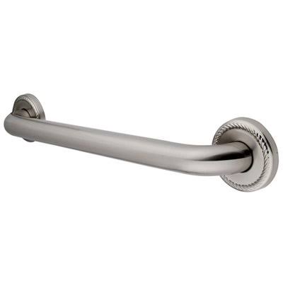 Satin Nickel 24-Inch Decorative Grab Bar B296127