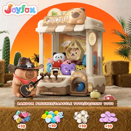 Mini Claw Machine with Plush Toy and Capsule C6752