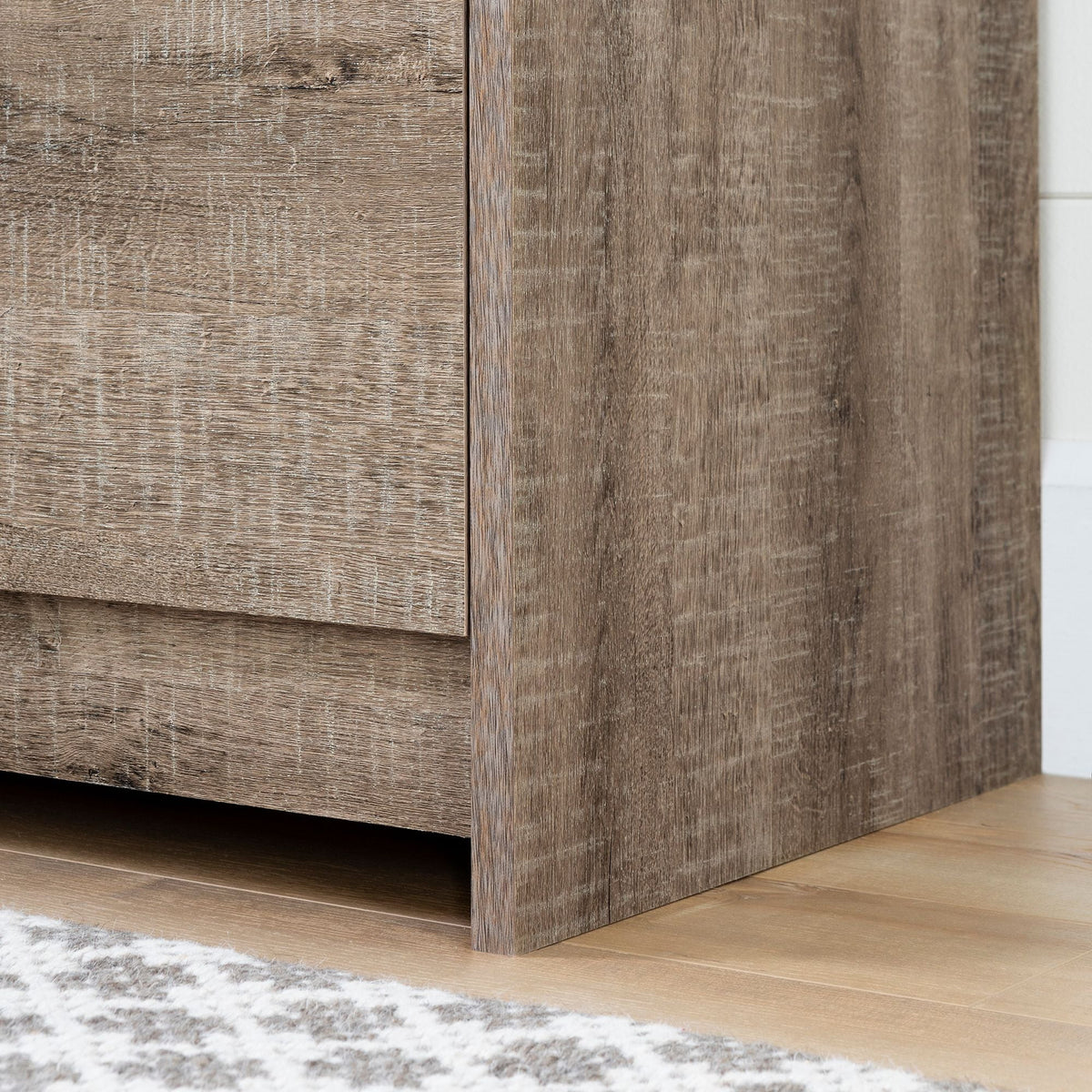 5 Drawer Weathered Oak Dresser P375964
