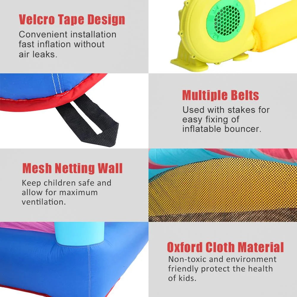 Inflatable Bounce House with Air Blower W900771
