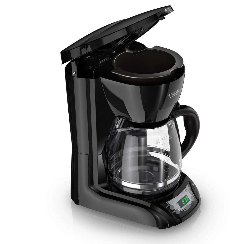 Black 12 Cup Drip Coffee Maker V792299