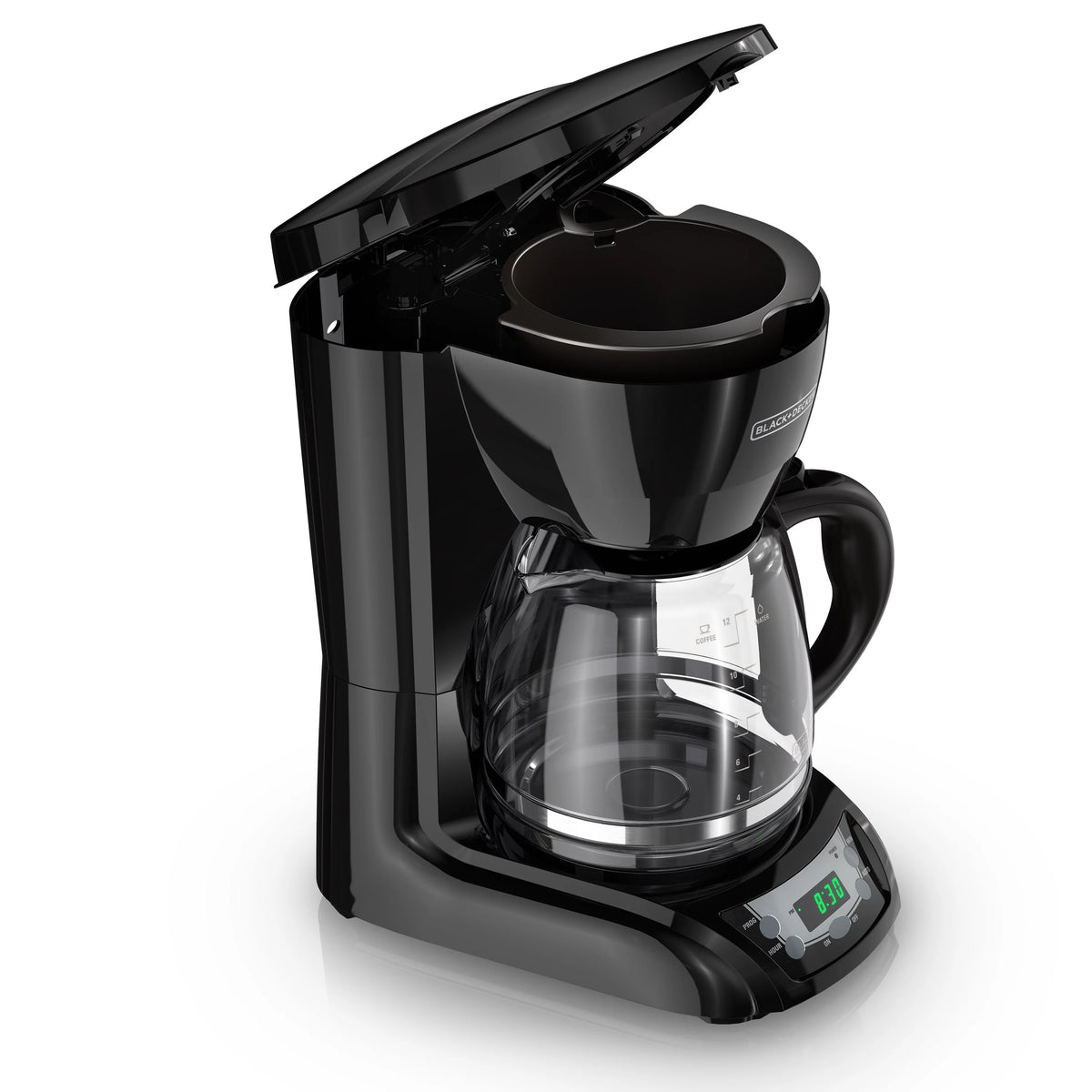 Black 12 Cup Drip Coffee Maker V792299
