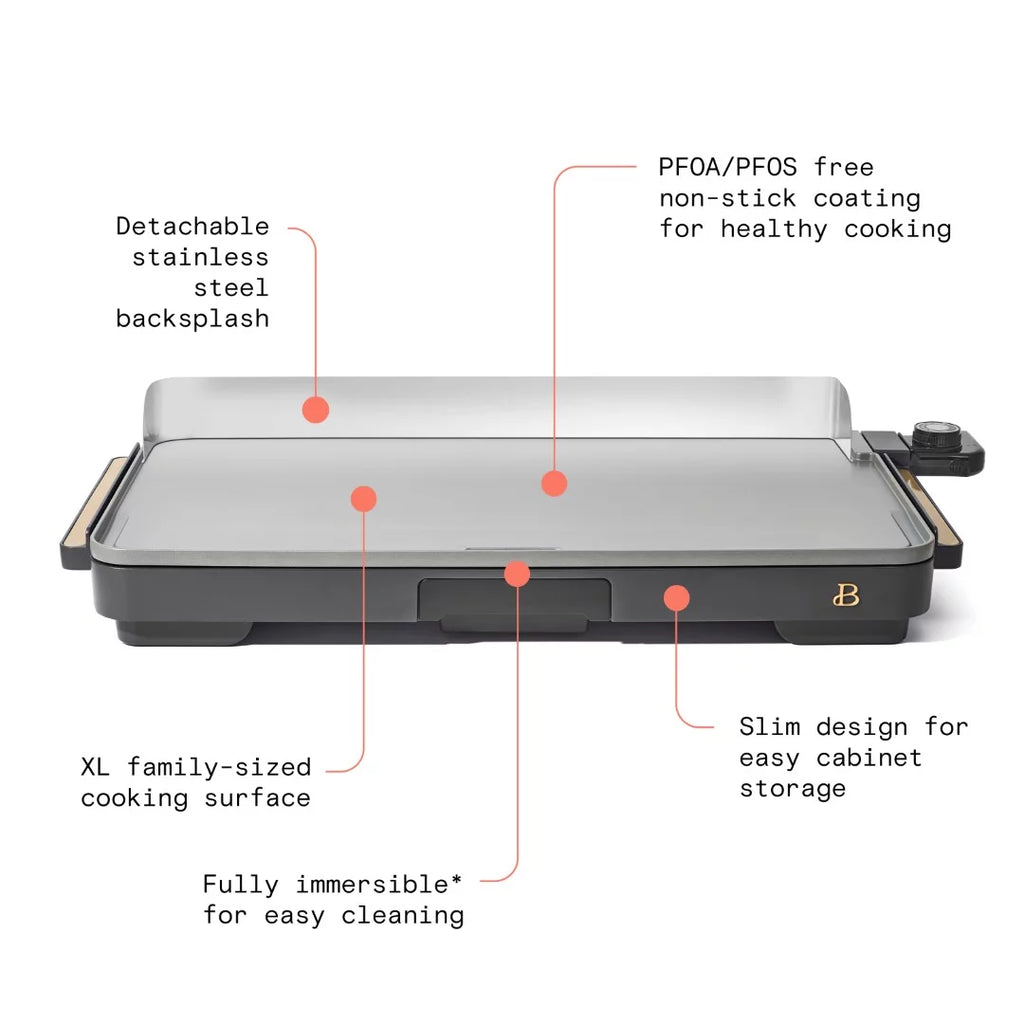 XL Electric Griddle 12 x 22 Non-Stick W652684